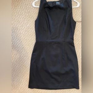 black boutique dress! very flattering